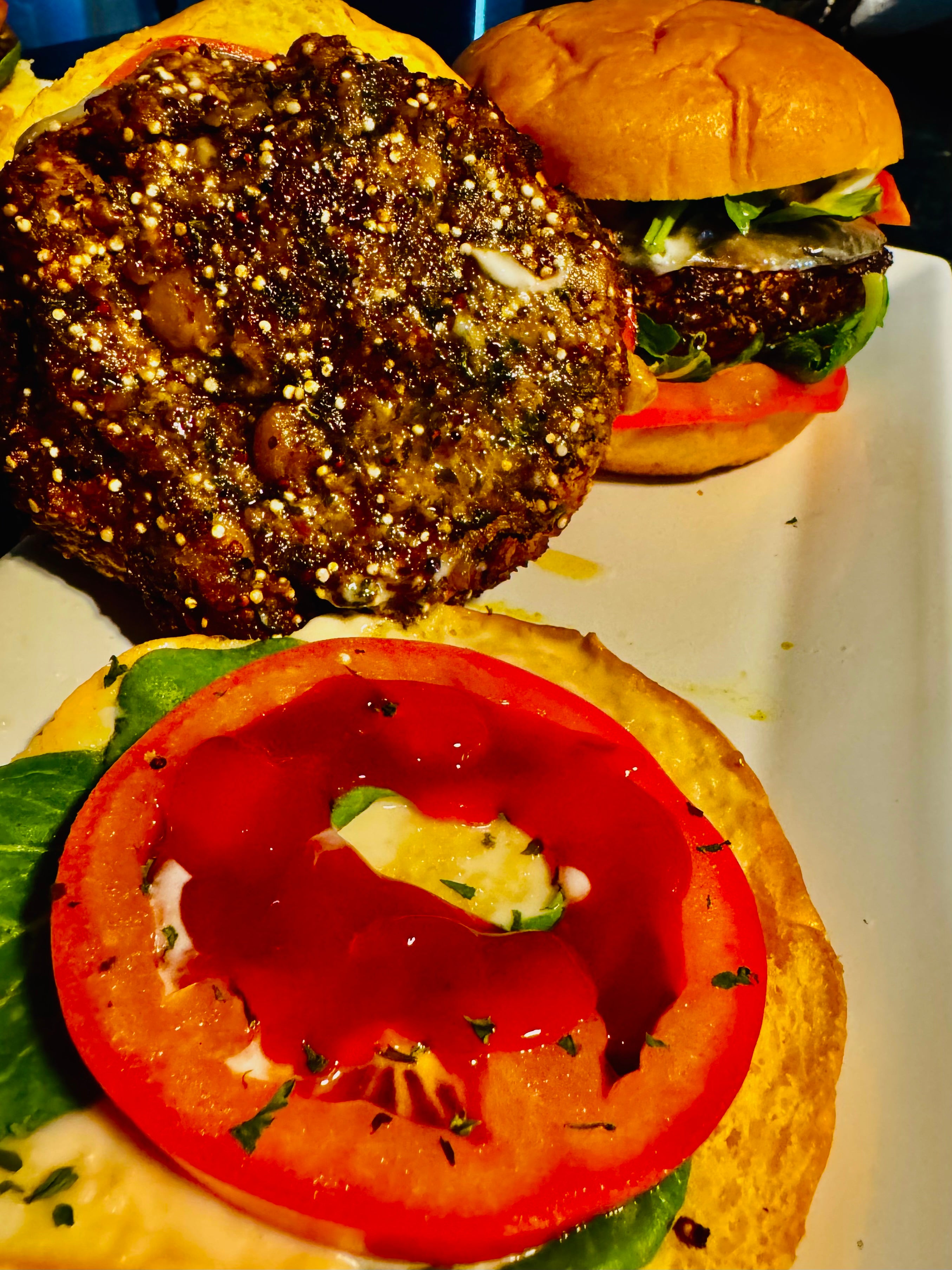 Sliders (Ground Turkey & Black Bean)